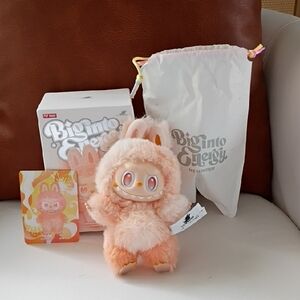 Big Into Energy Peach Plush Monster Stuffed Toy - Collectible